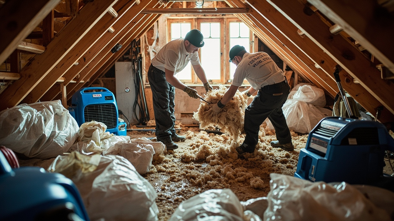 Our Attic Water Damage Repair Methodology