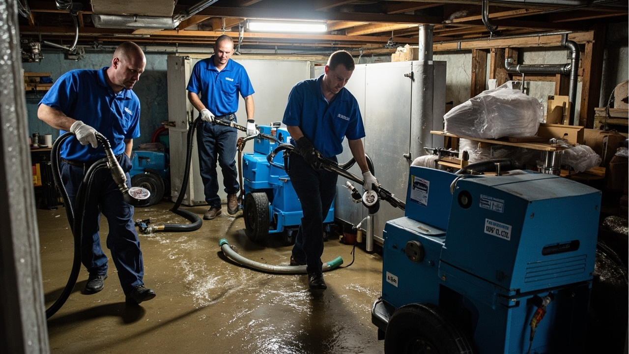 Basement Flood Cleanup in Orlando – Expert Water Extraction and Restoration for Your Home