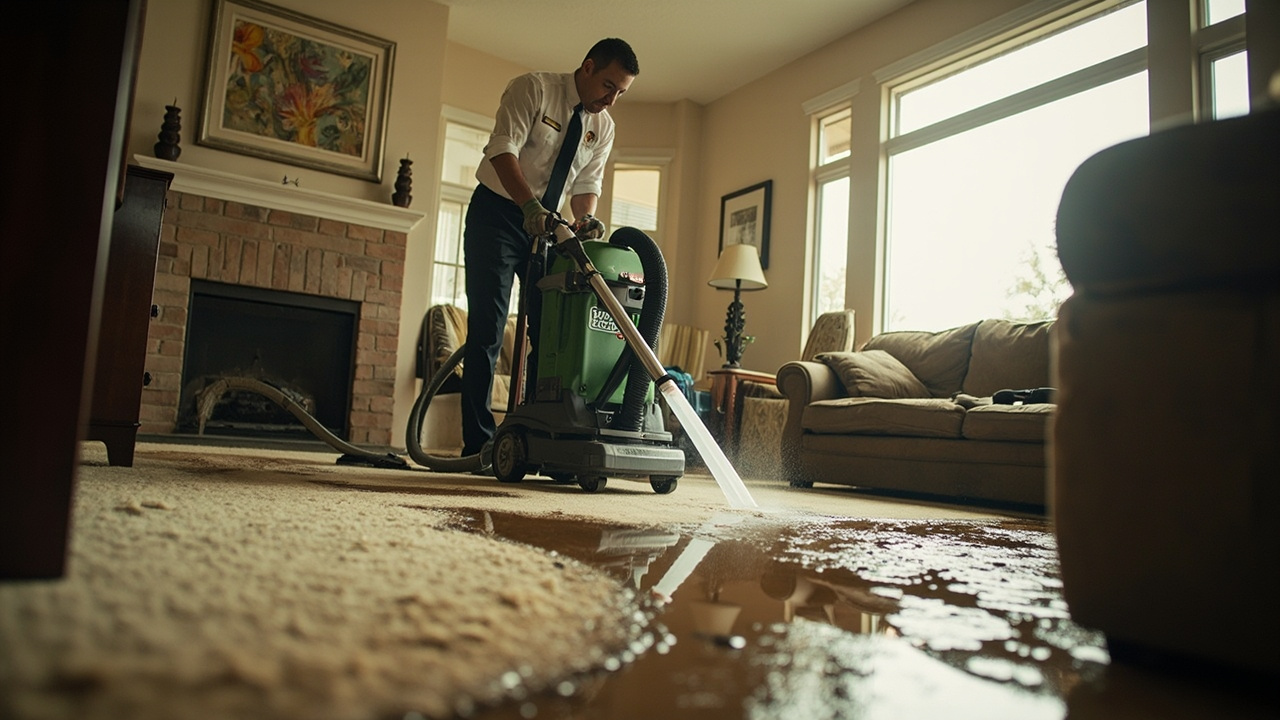 Carpet Water Extraction in Orlando – 24/7 Emergency Response Protects Your Home from Permanent Damage