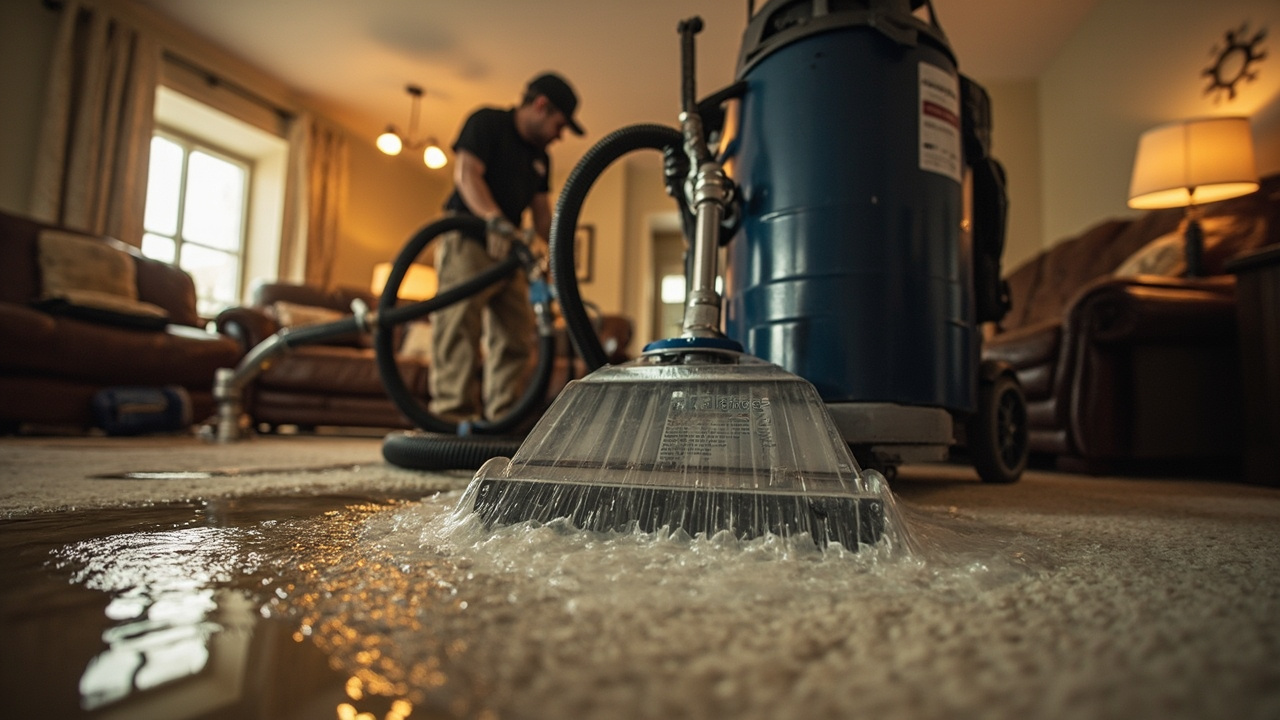 How Professional Carpet Water Extraction Works in Orlando