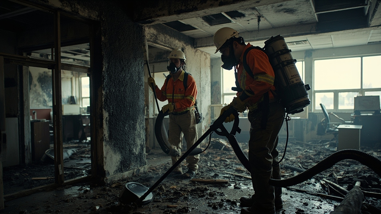 Our Industrial Fire Mitigation Process for Commercial Properties