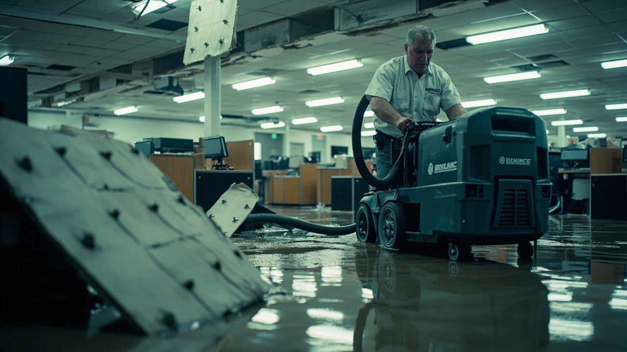 Our Commercial Water Damage Cleanup Methodology