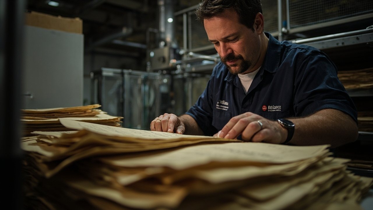 How Vacuum Freeze Drying Saves Business-Critical Documents