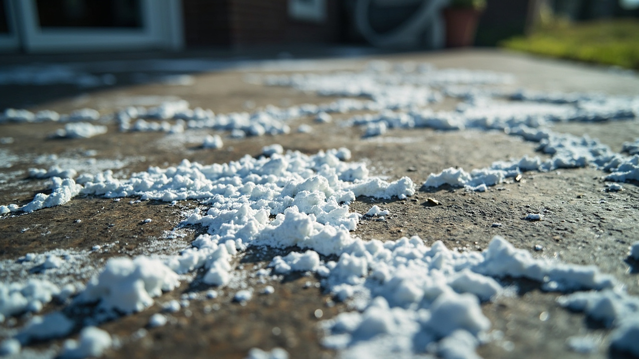 Efflorescence on Concrete in Orlando – Expert Diagnosis and Permanent Moisture Solutions