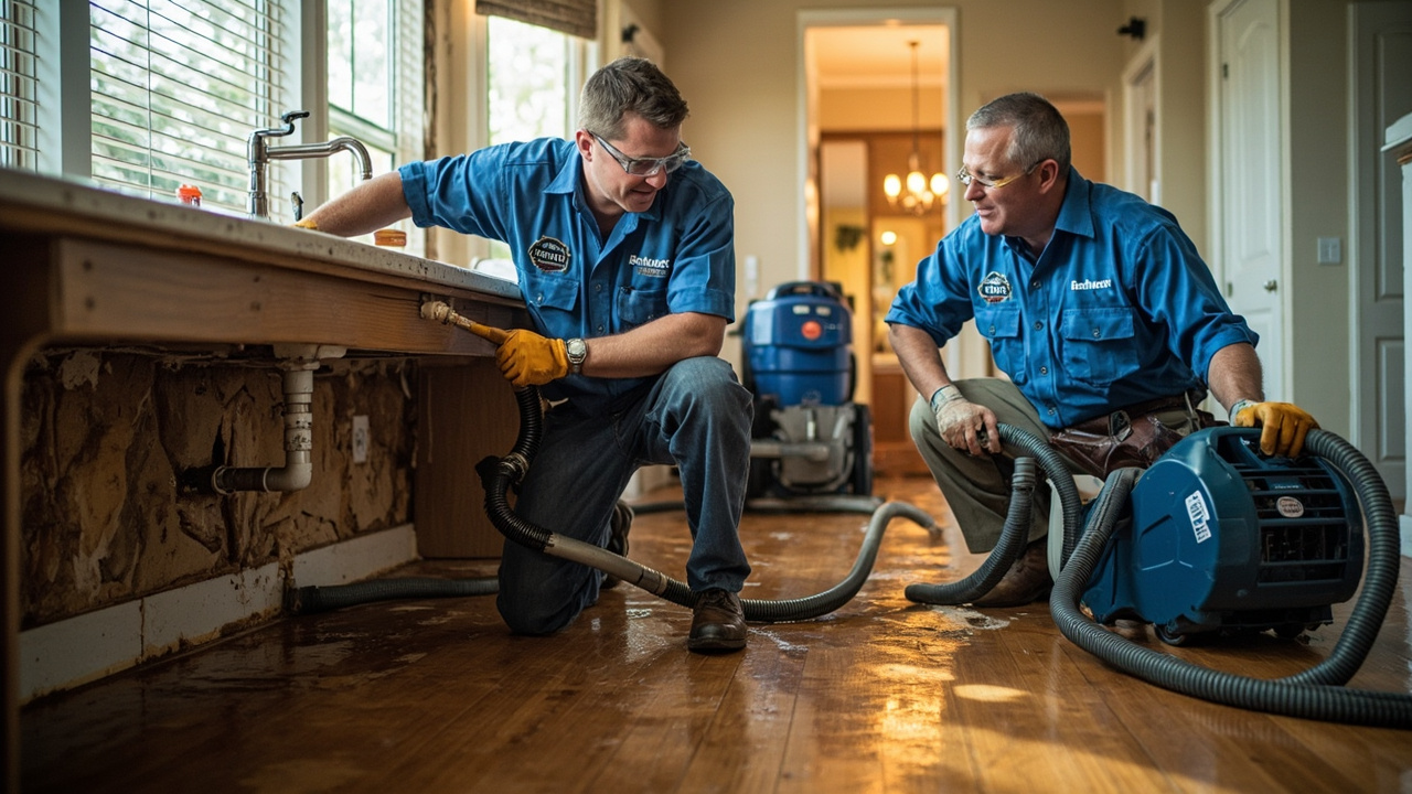 Frozen Pipe Burst Cleanup in Orlando – 60-Minute Emergency Response Stops Water Damage Fast