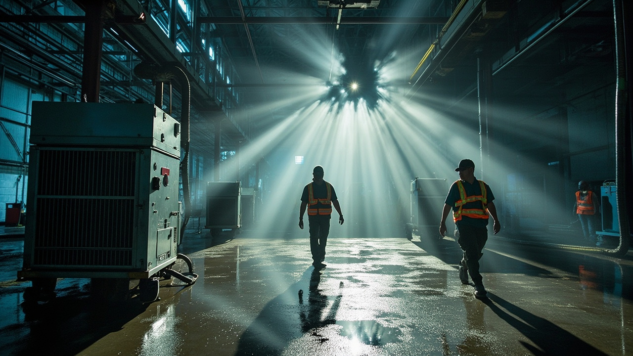 How Industrial Structural Drying Differs from Standard Water Removal