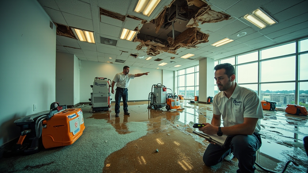 Our Commercial Water Extraction and Structural Drying Protocol