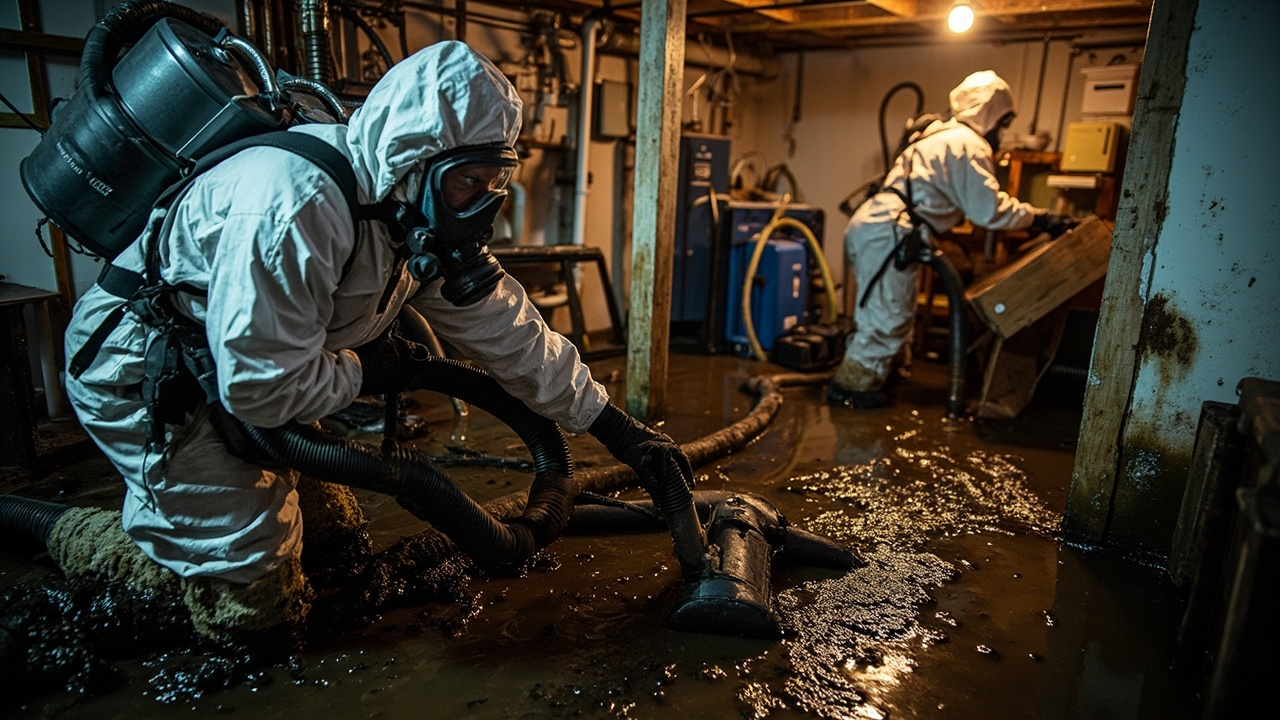 Our Category Three Water Extraction and Decontamination Process