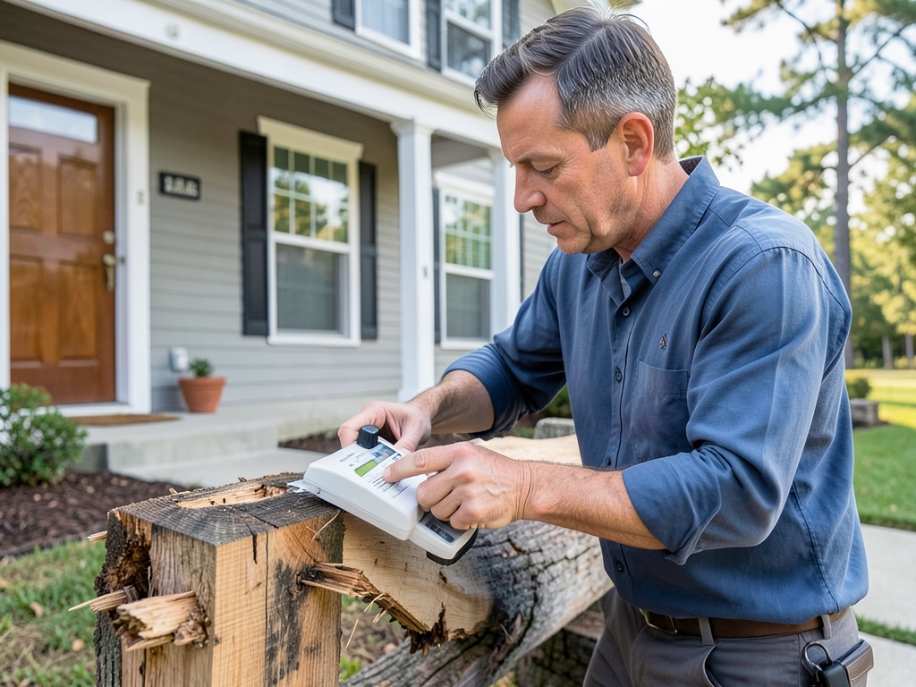 Identifying the difference between a termite probl