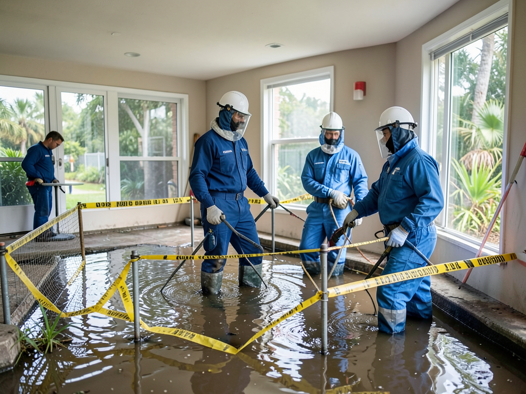 Is it safe to sleep in your house during water dam