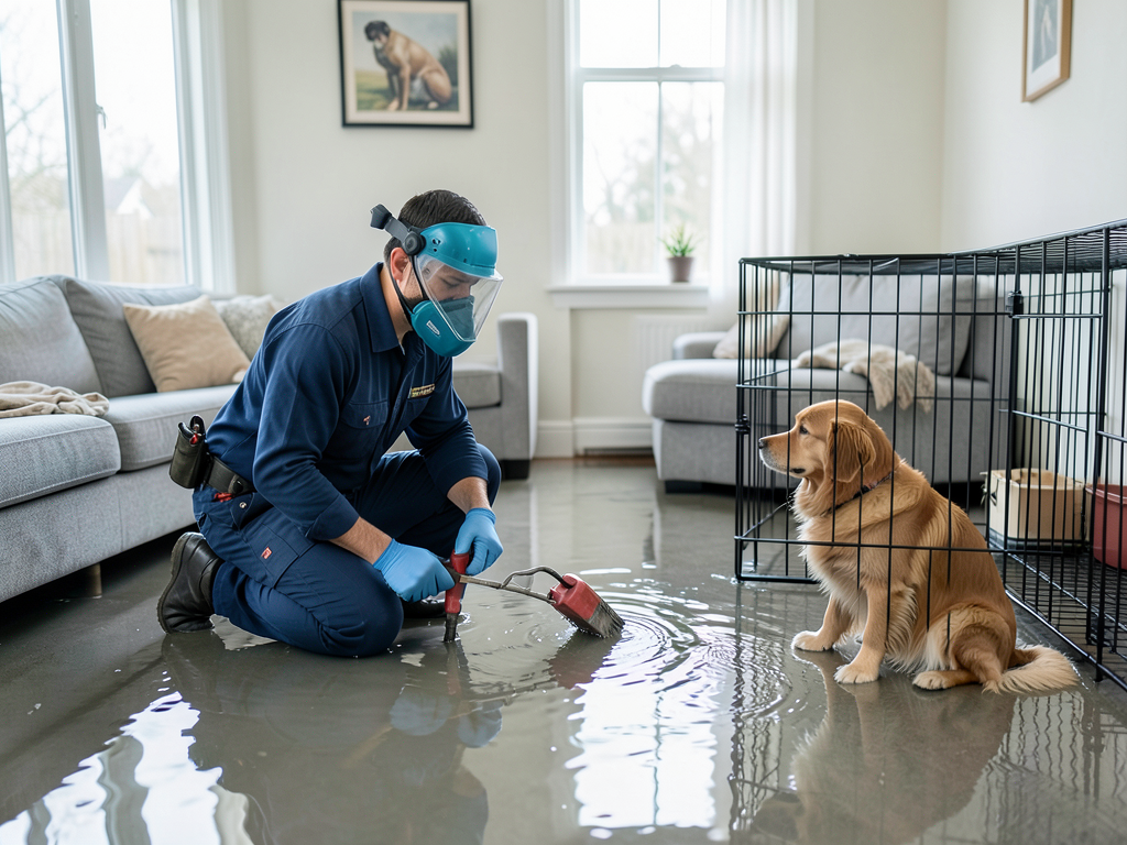 Keeping your pets safe during a massive water dama