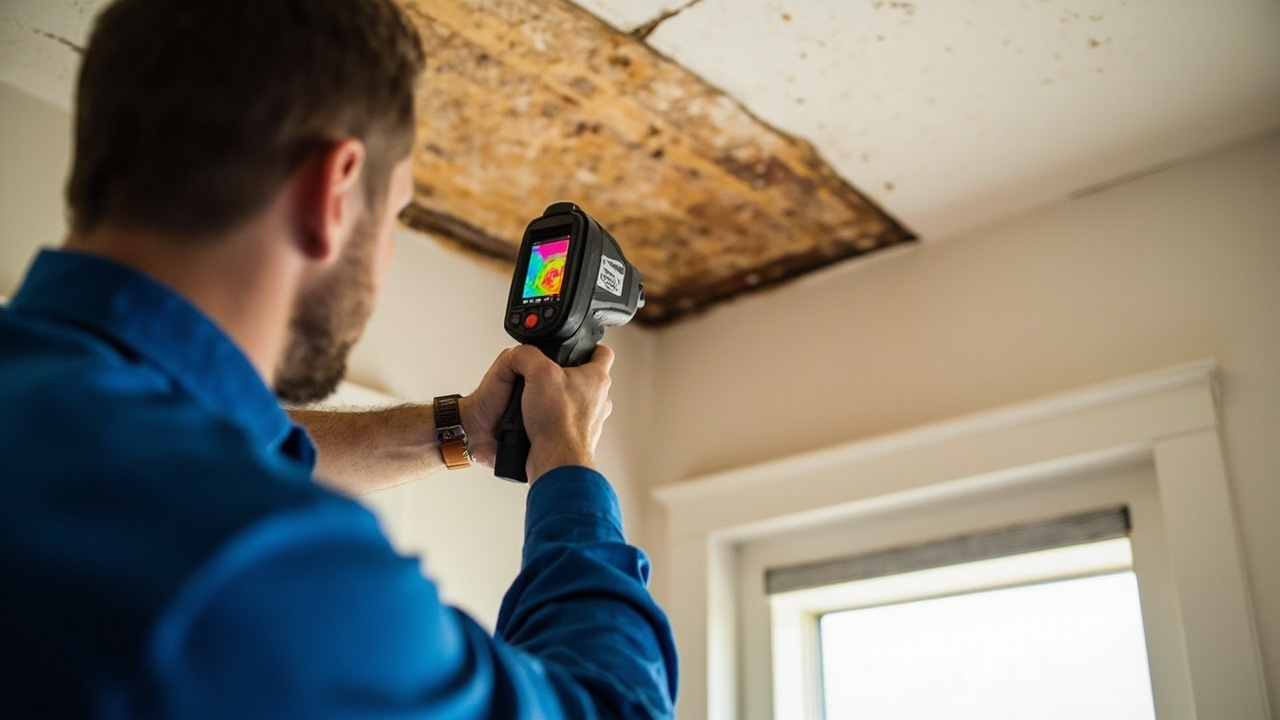 Repairing Interior Water Damage from Roof Leaks in Gotha