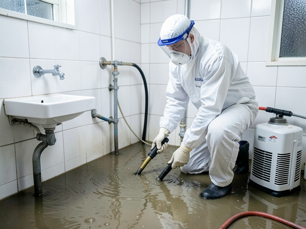 What to do when your septic tank backs up after he
